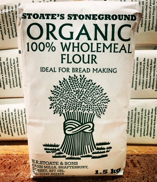 Organic stoneground Wholemeal flour